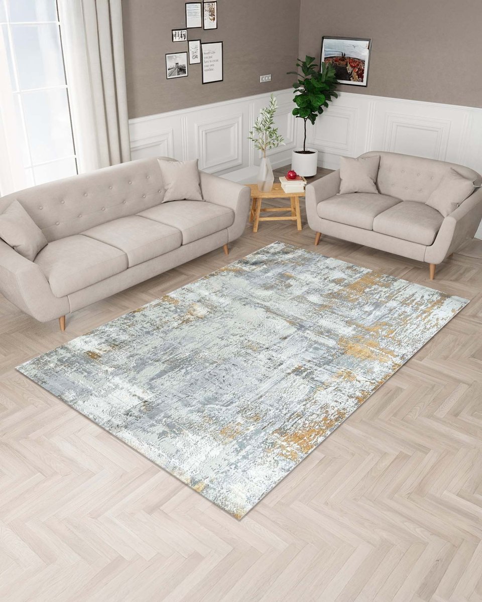 Arte 8064 Gris Dorado | Alfombra - Kodaz CarpetKodaz Carpet