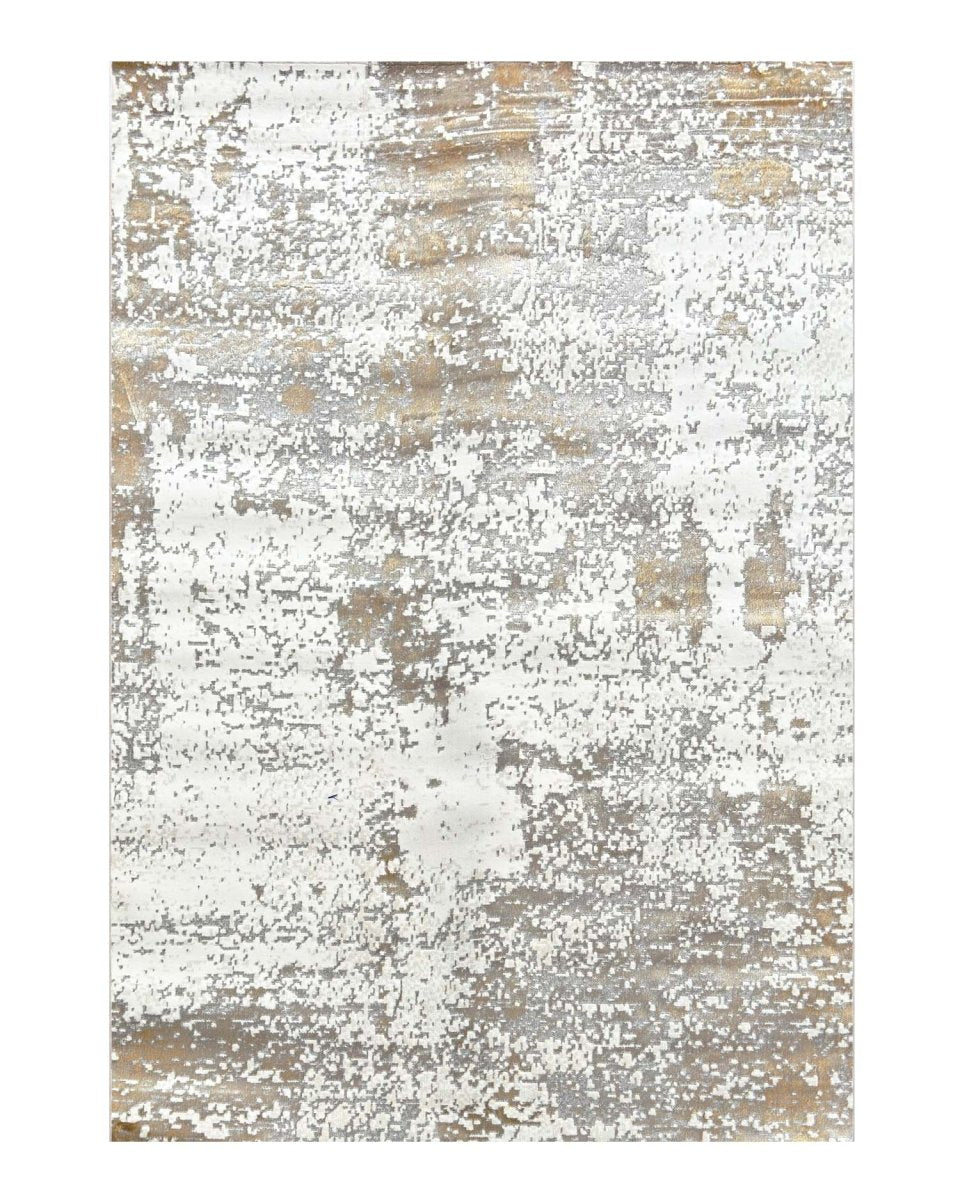 Alfombra Arte 8500 Blanco Dorado Kodaz Carpet