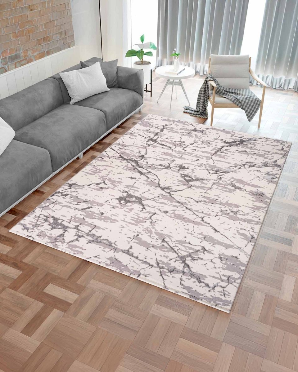 Alfombra Gamma 142A Beige Gris Kodaz Carpet