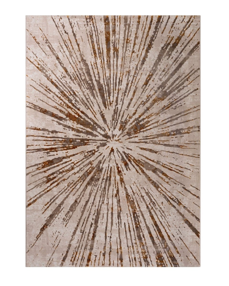 Alfombra Gamma 357A Beige Dorado Kodaz Carpet