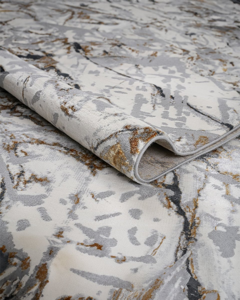 Alfombra Gamma 408A Beige Gris Kodaz Carpet