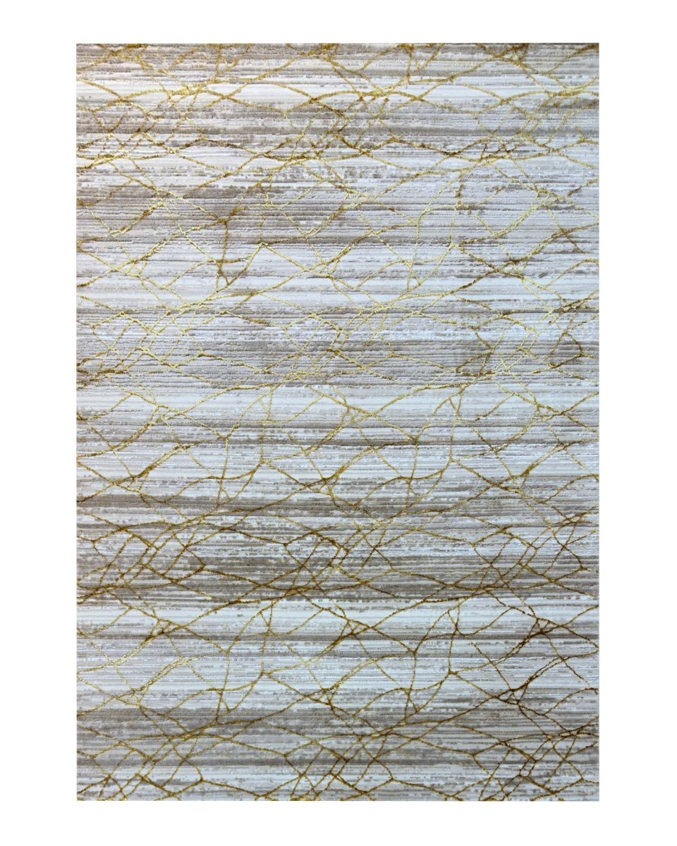 Alfombra Gamma 679A Beige Dorado Kodaz Carpet