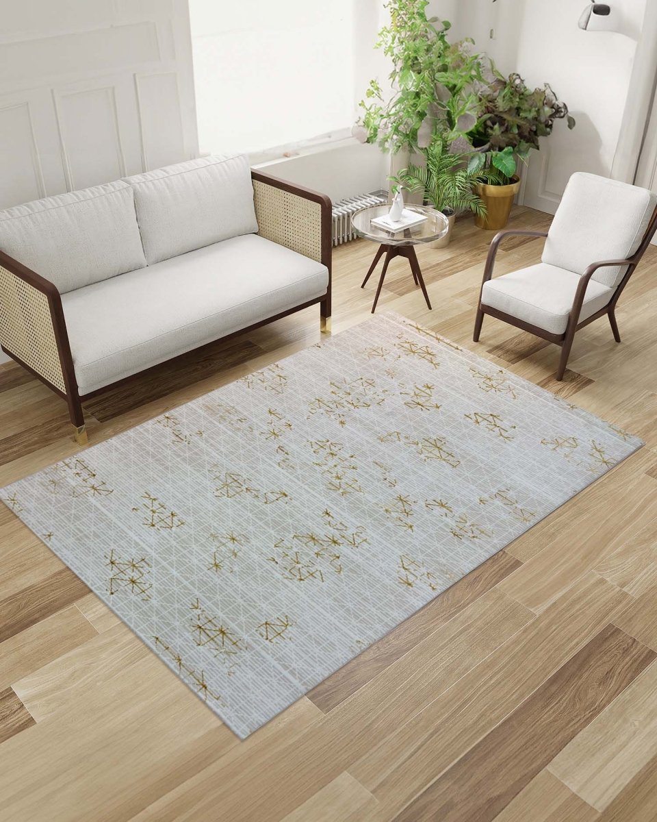 Alfombra Gamma 689A Beige Dorado Kodaz Carpet