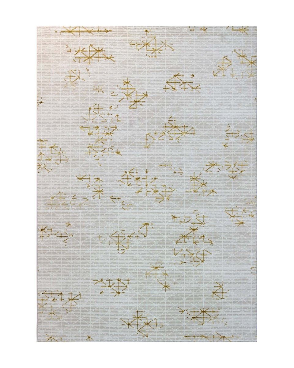 Alfombra Gamma 689A Beige Dorado Kodaz Carpet