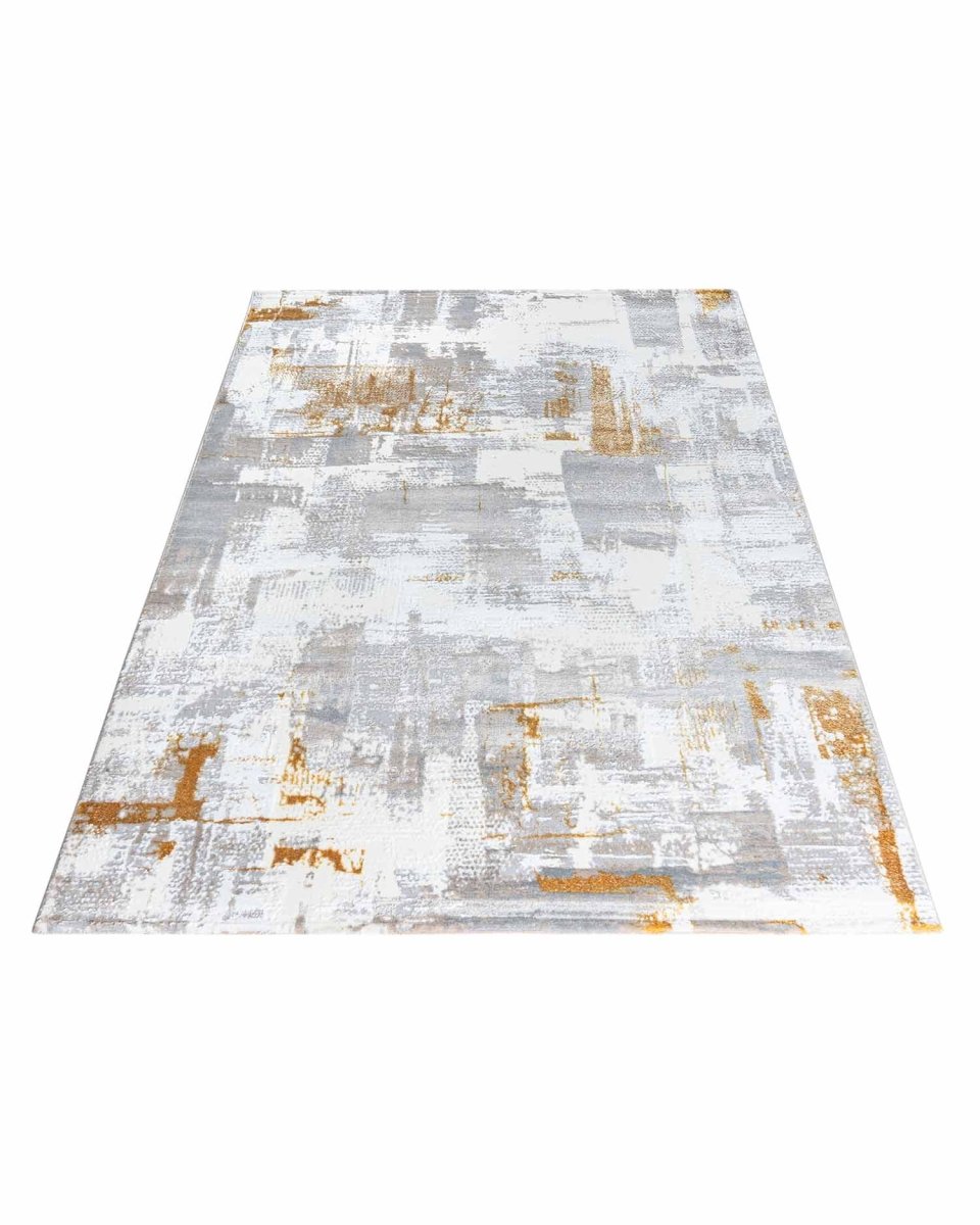 Alfombra Gamma 743A Blanco Gris Kodaz Carpet