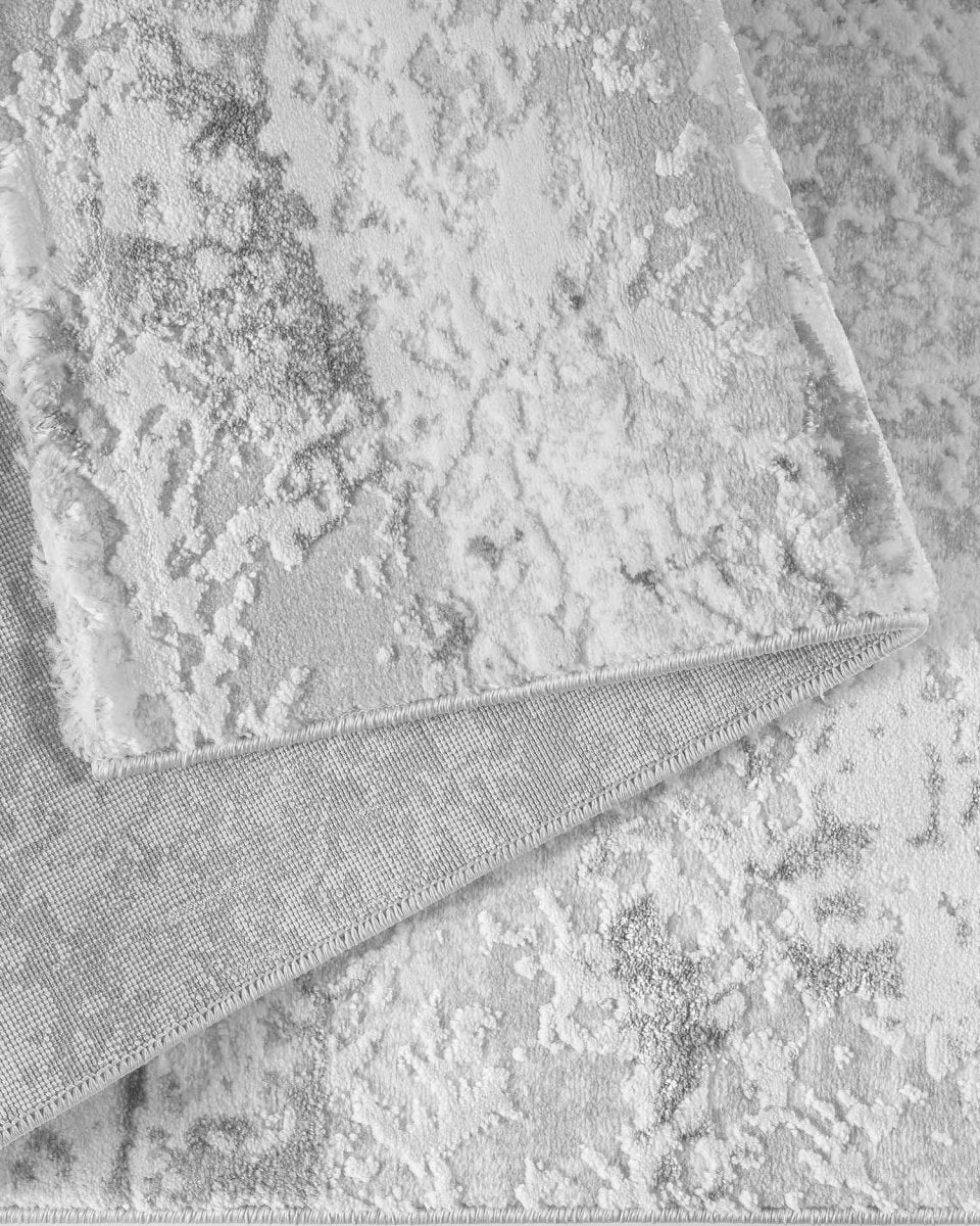 Alfombra Gamma 773A Blanco Gris Kodaz Carpet