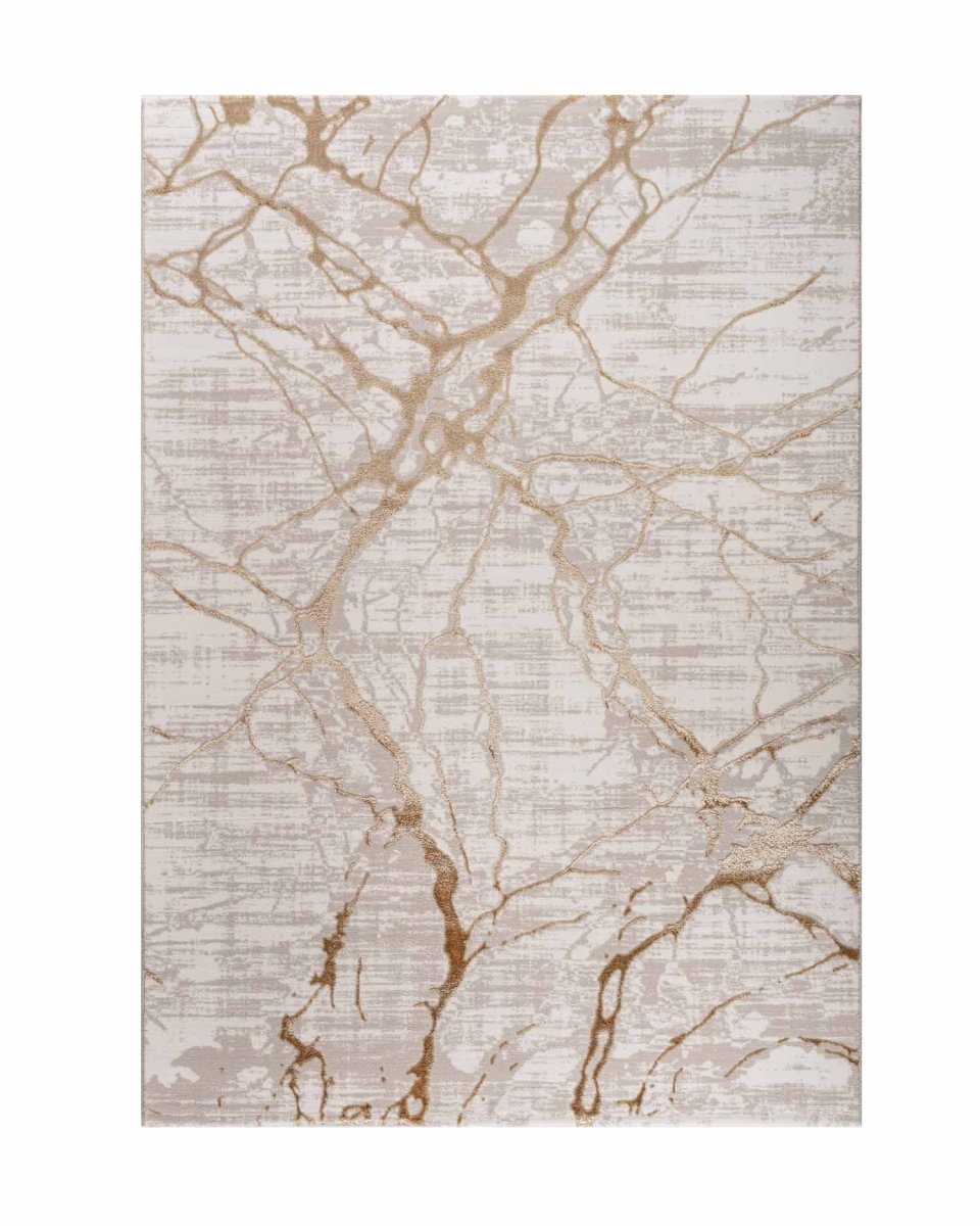 Alfombra Gamma 786A Beige Dorado Kodaz Carpet