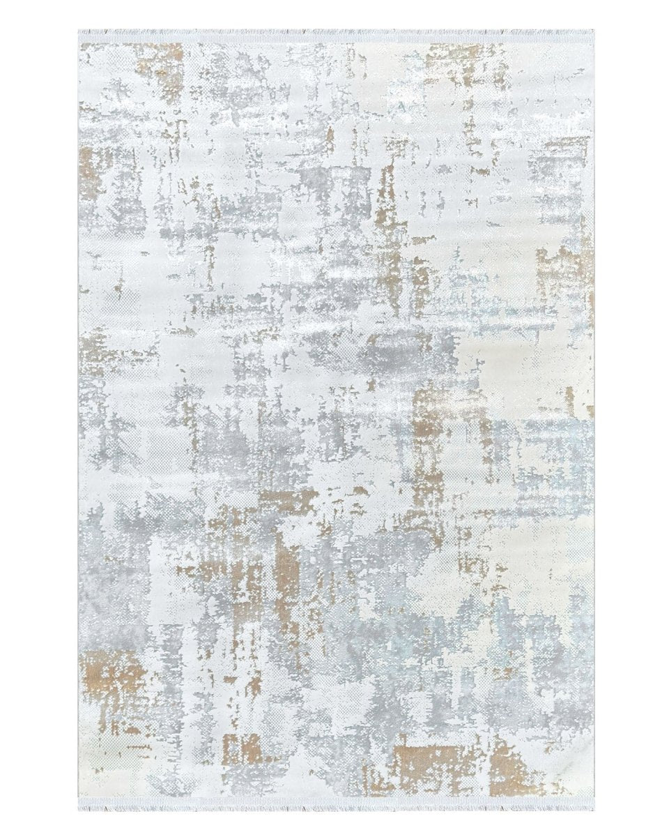 Alfombra Lotus 291 Beige Plateado Kodaz Carpet