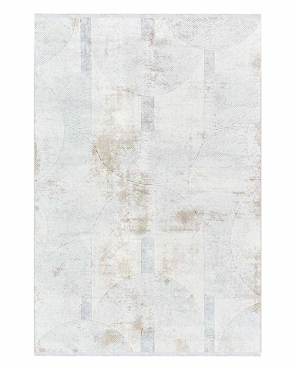 Alfombra Lotus 427 Beige Dorado Kodaz Carpet