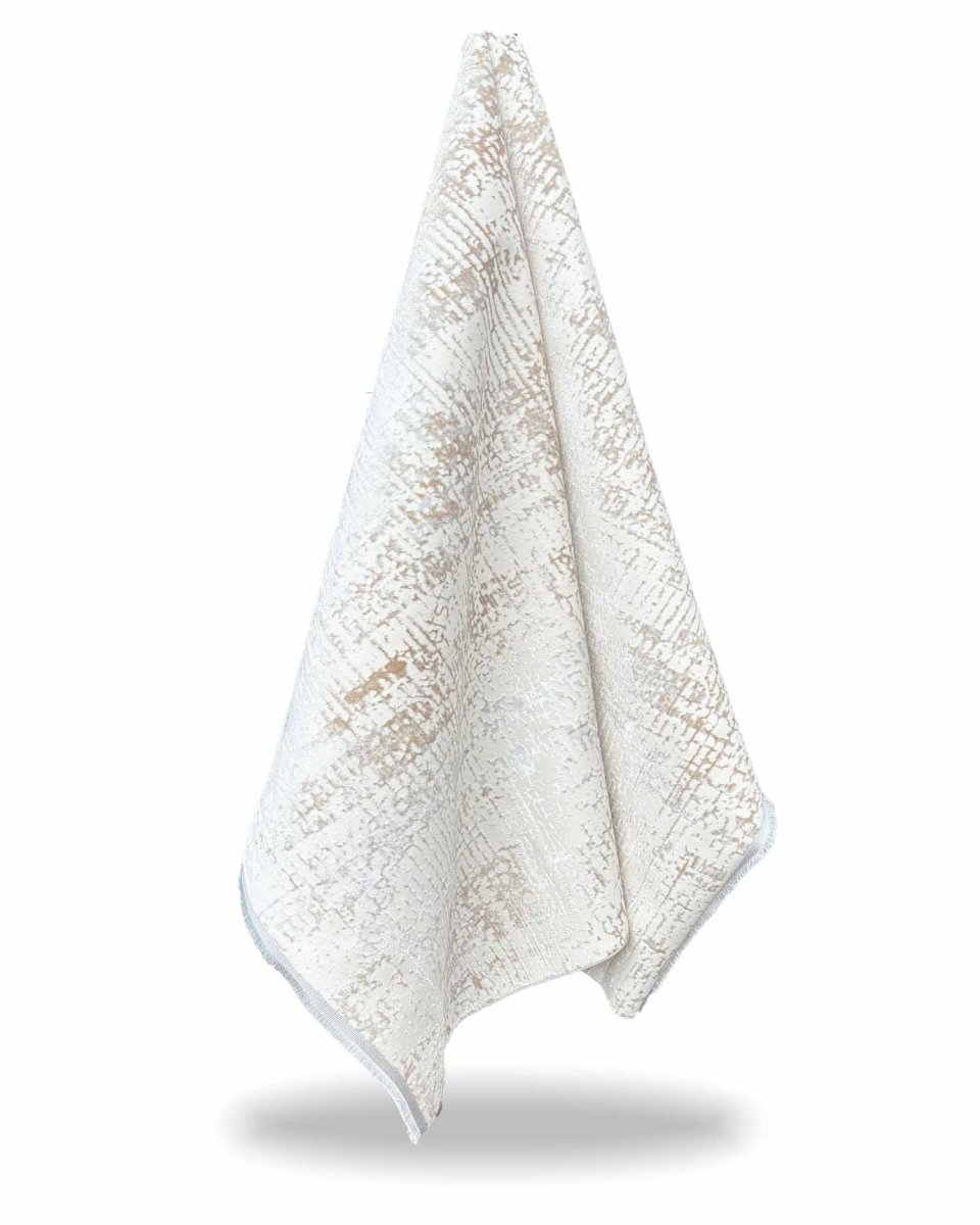 Alfombra Lotus 434 Blanco Beige Kodaz Carpet