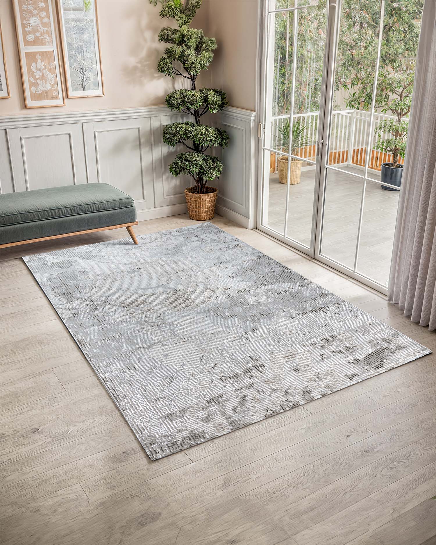 Prada 1053A Beige Taupé | Alfombra - Kodaz Carpet Latam