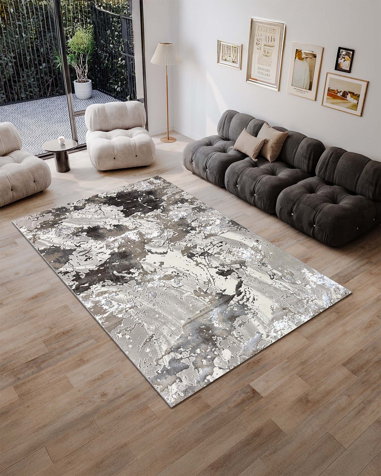 Prada 1214A Beige Taupé | Alfombra - Kodaz Carpet Latam