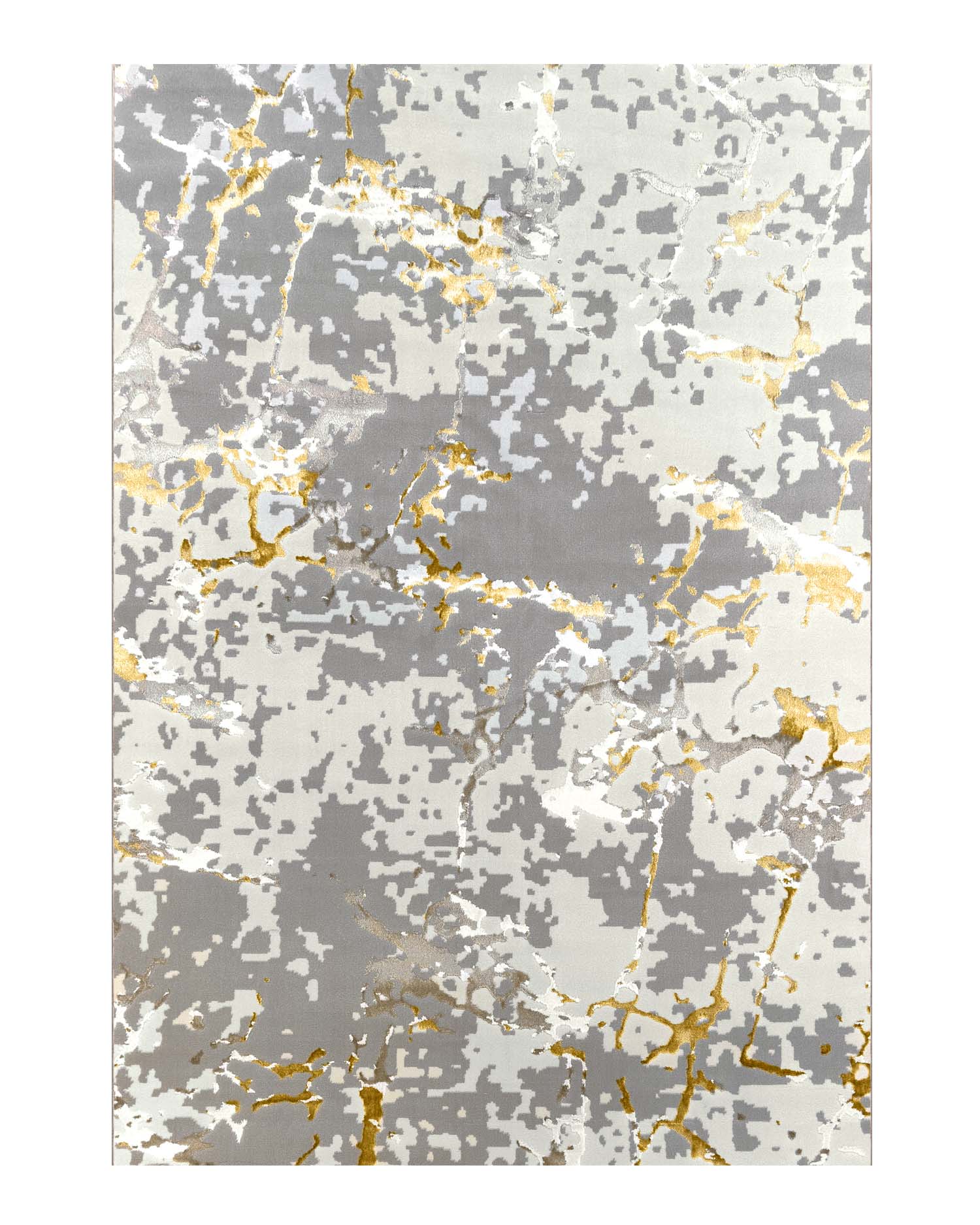 Prada 372A Gris Dorado | Alfombra - Kodaz Carpet Latam