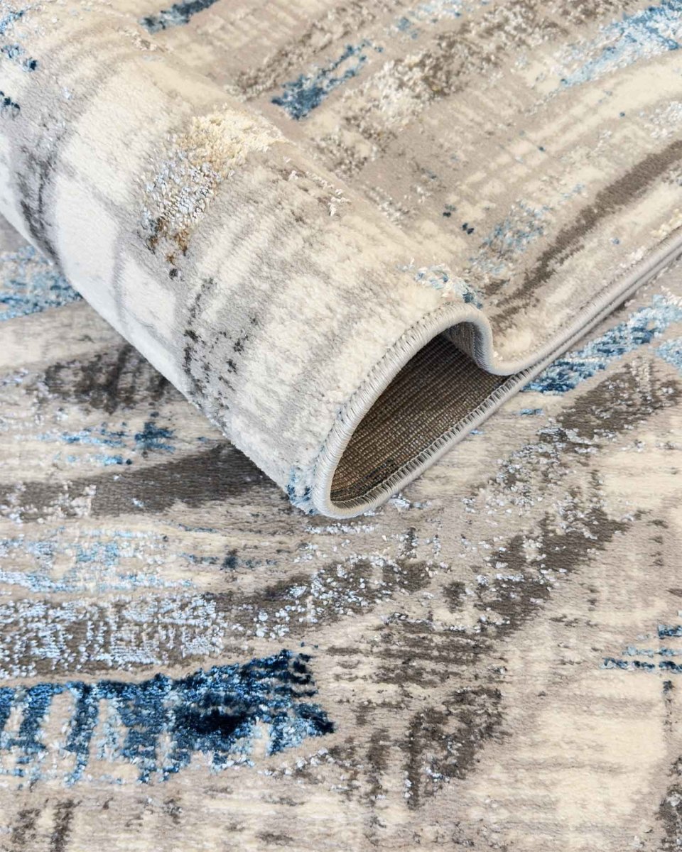 Alfombra Sigma 194A Gris Azul Kodaz Carpet