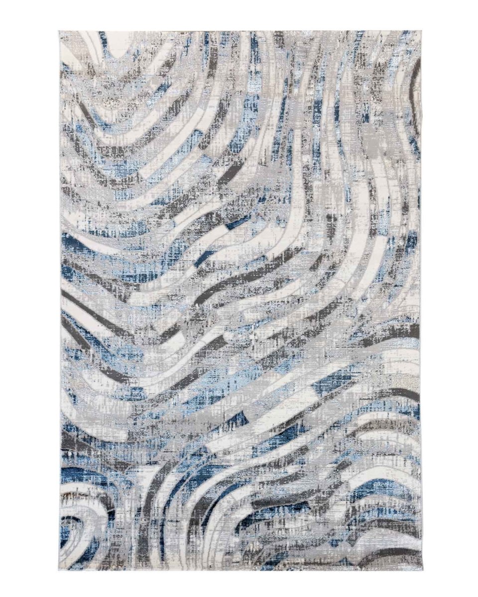 Alfombra Sigma 194A Gris Azul Kodaz Carpet