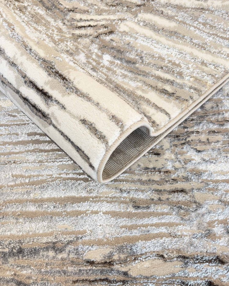 Alfombra Sigma 245B Café Plateado Kodaz Carpet