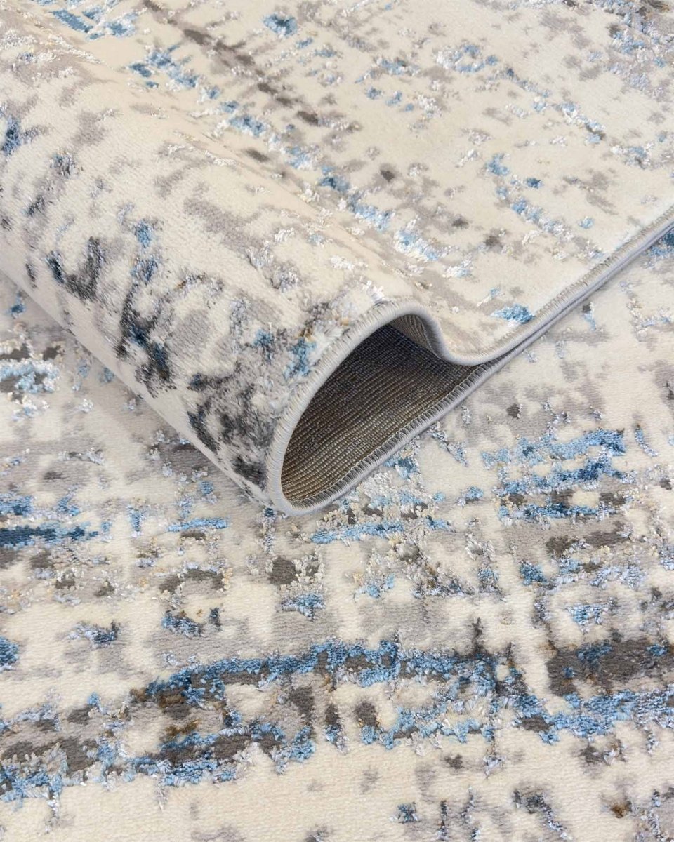 Alfombra Sigma 627A Gris Azul Kodaz Carpet