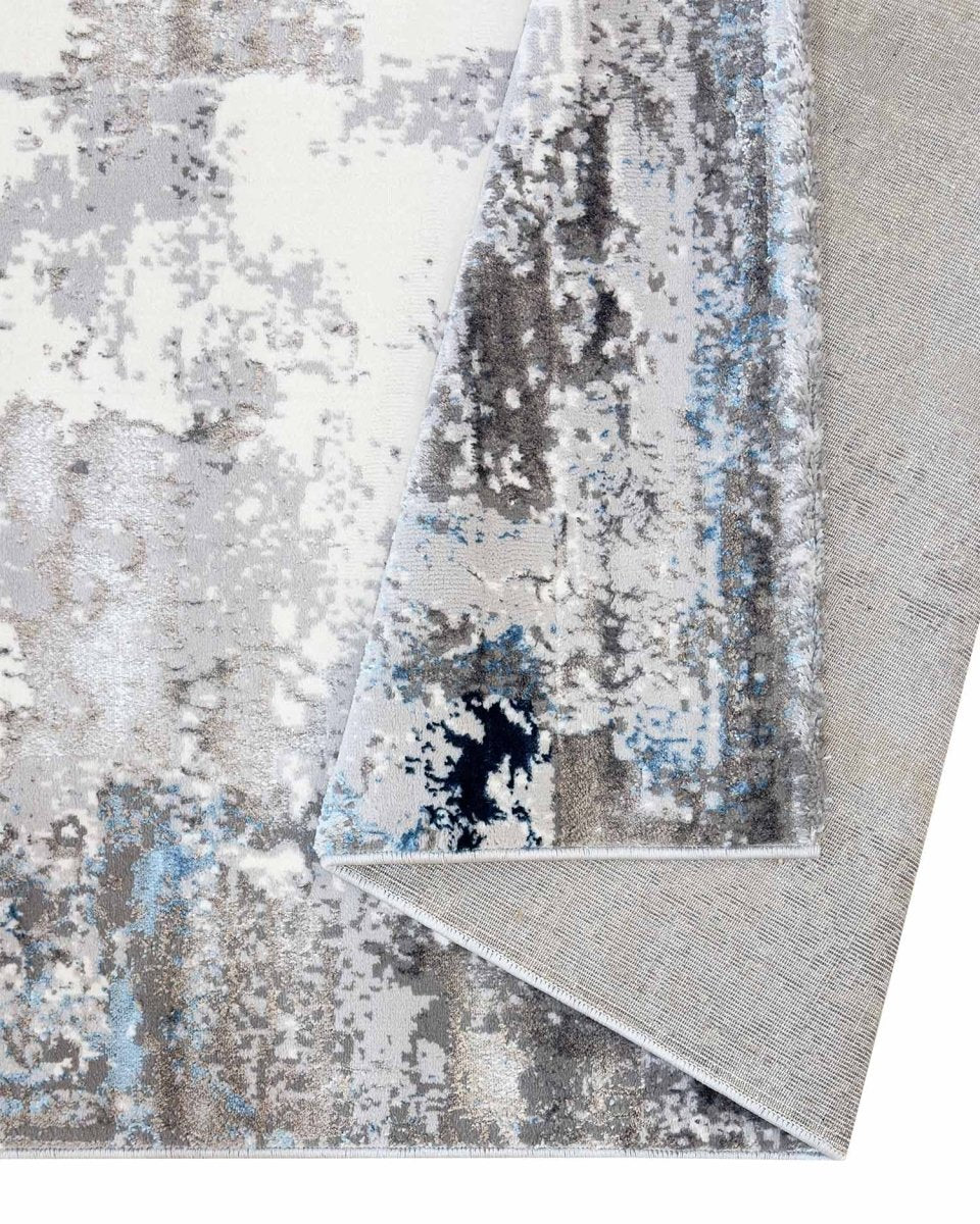 Alfombra Sigma A23 Beige Azul Kodaz Carpet