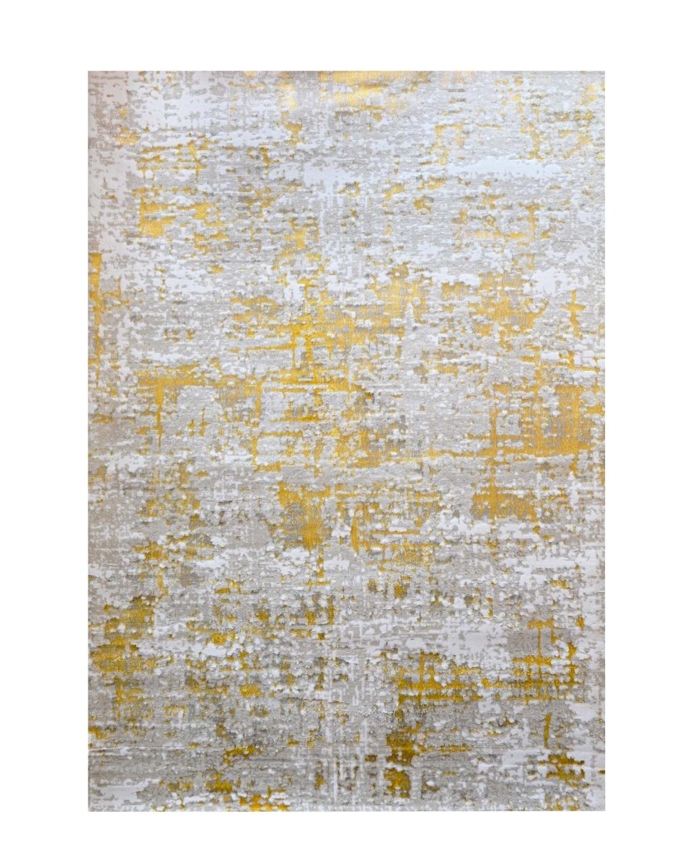 Alfombra Zeta 107A Gris Dorado | Alfombra Kodaz Carpet