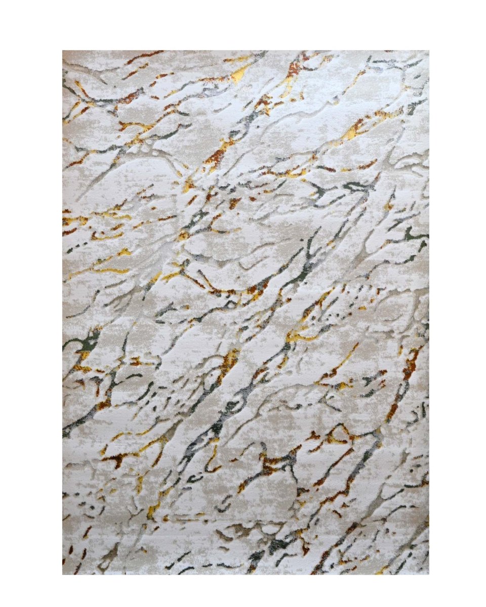 Alfombra Zeta 428A Beige Dorado Kodaz Carpet