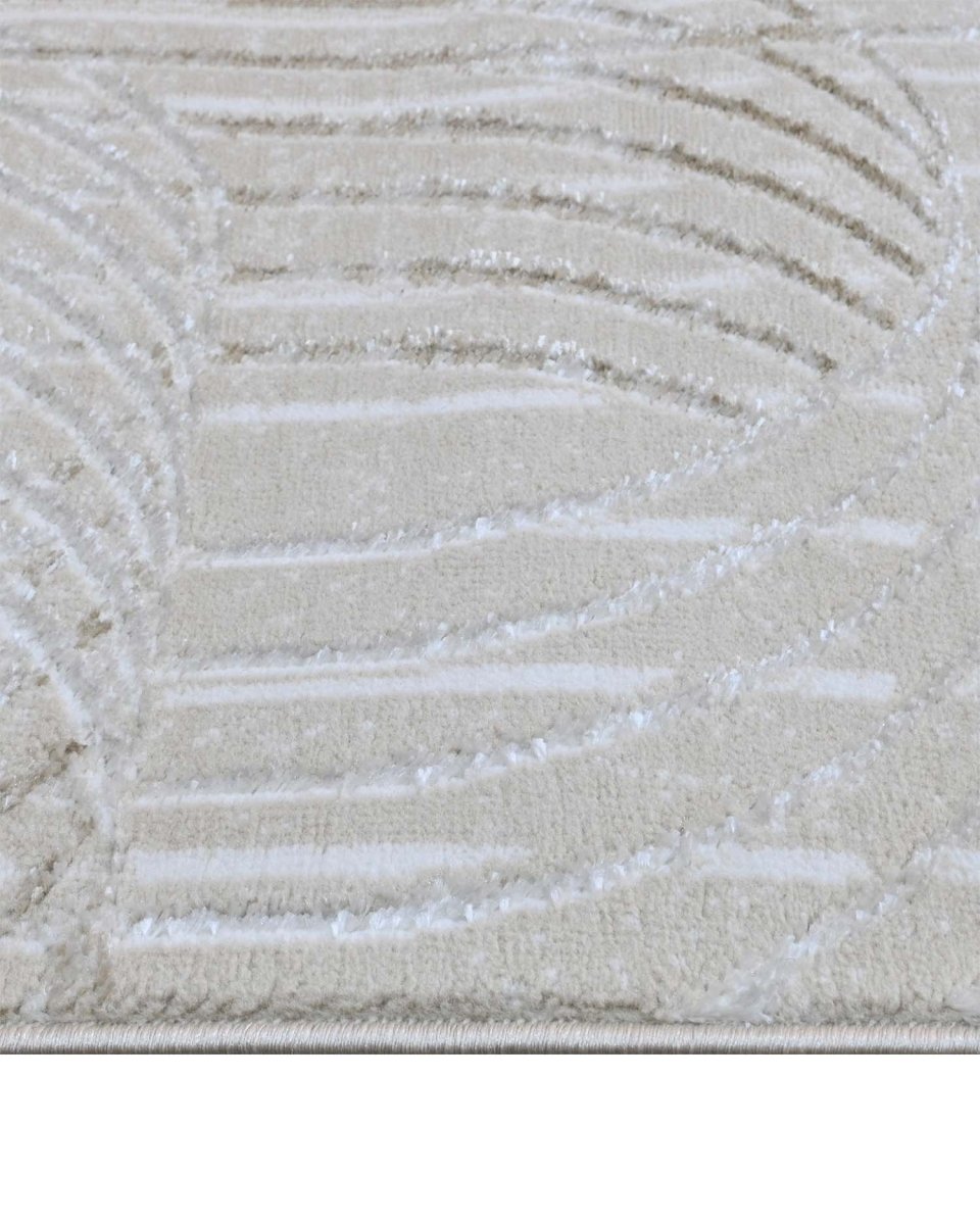 Zeta 751A Beige Plateado | Alfombra Kodaz Carpet