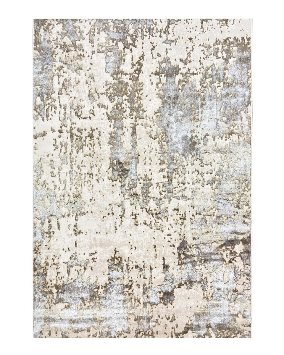 Alfombra Arte 8497A Blanco Dorado Kodaz Carpet