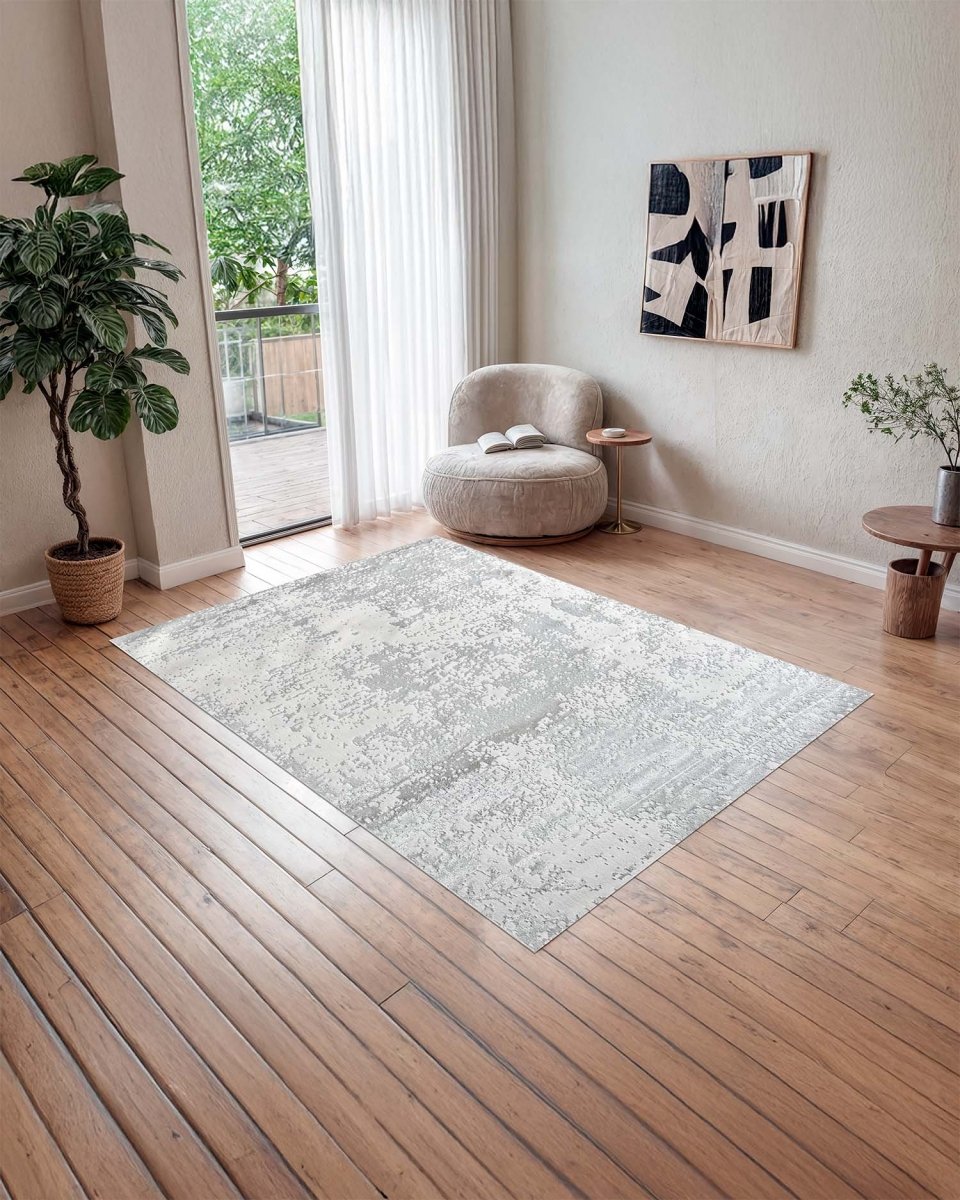 Alfombra Arte 8500 Blanco Crema Kodaz Carpet