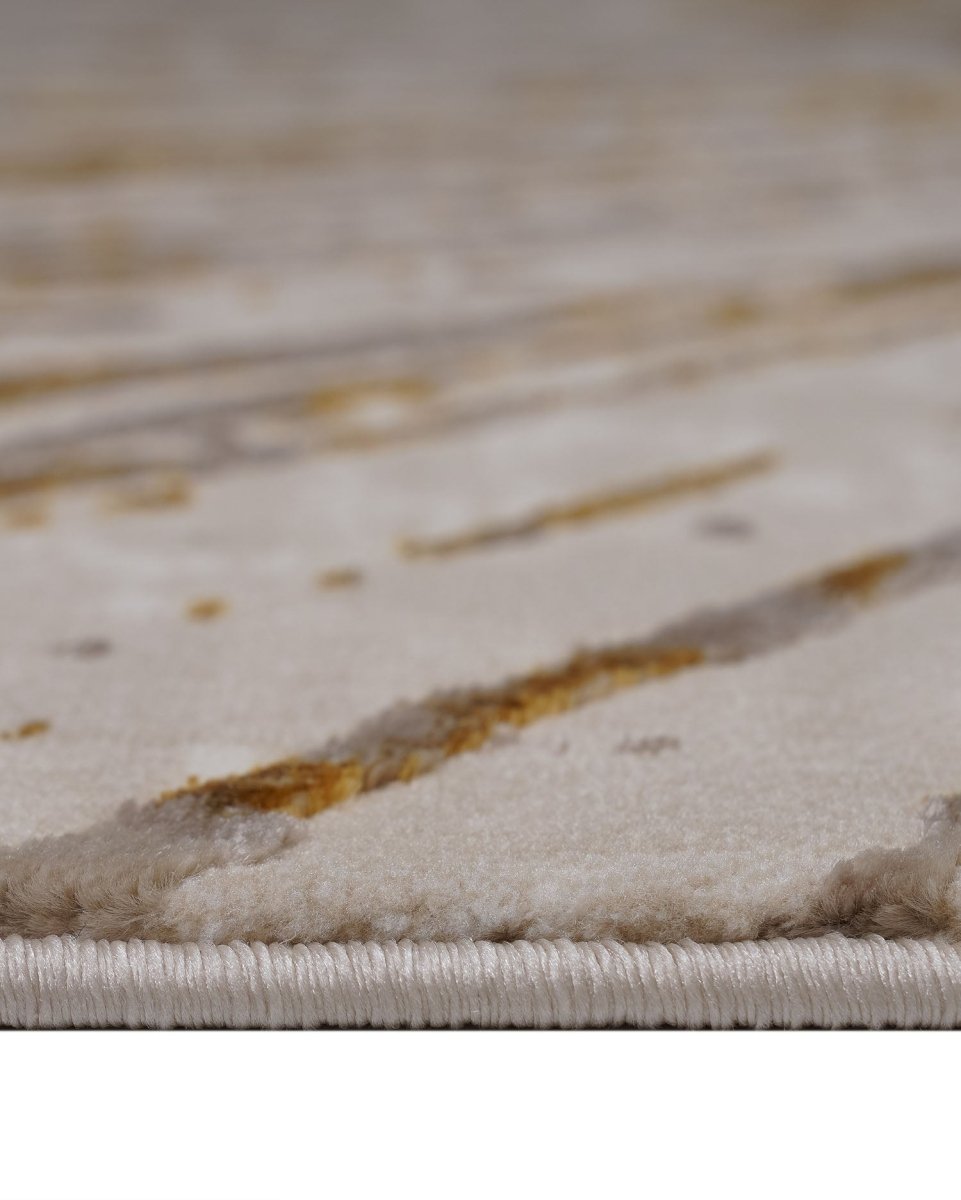 Alfombra Gamma 357A Beige Dorado Kodaz Carpet
