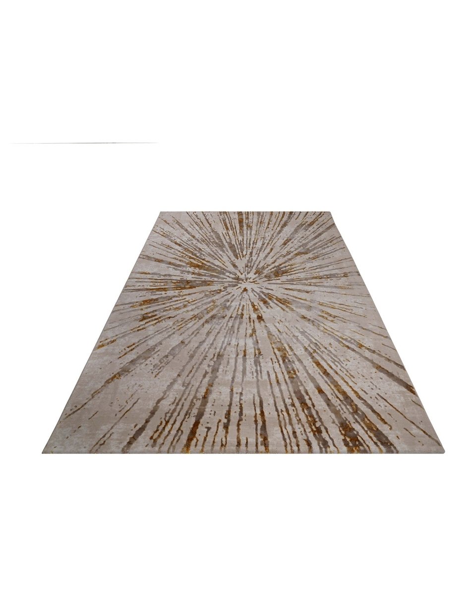 Alfombra Gamma 357A Beige Dorado Kodaz Carpet