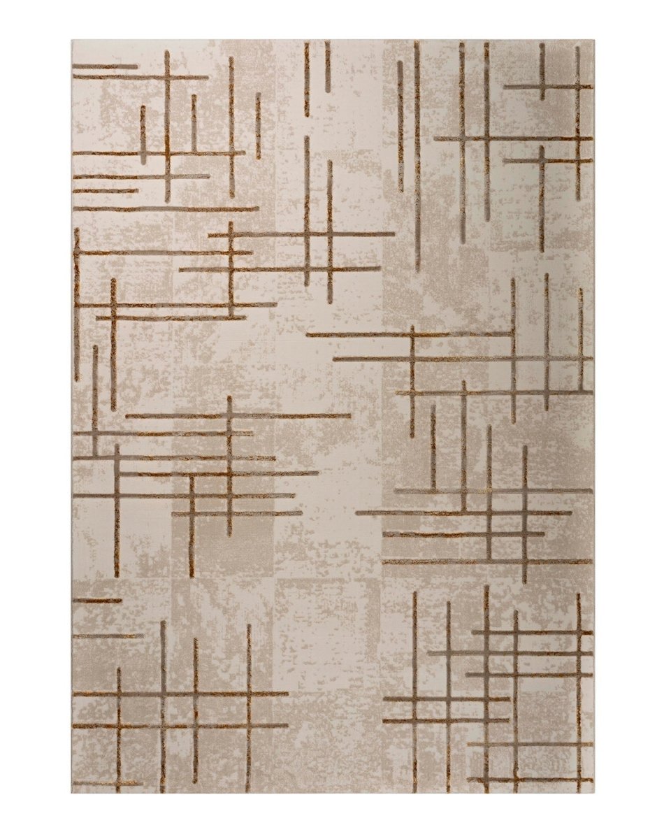 Alfombra Gamma 358A Beige Dorado | Alfombra Kodaz Carpet