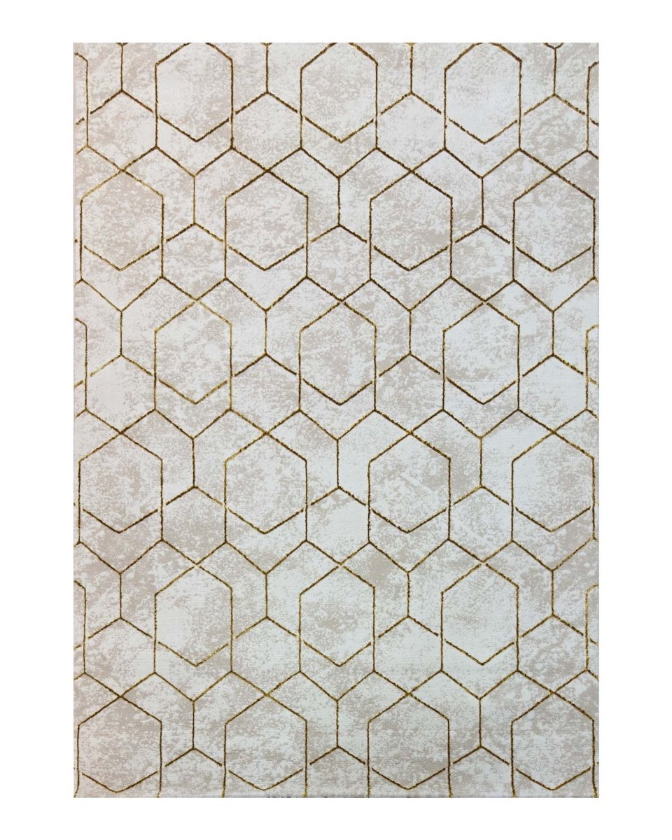 Alfombra Gamma 362A Beige Dorado Kodaz Carpet