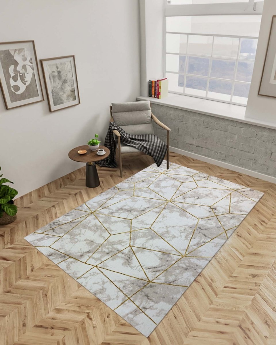 Alfombra Gamma 630A Beige Dorado Kodaz Carpet