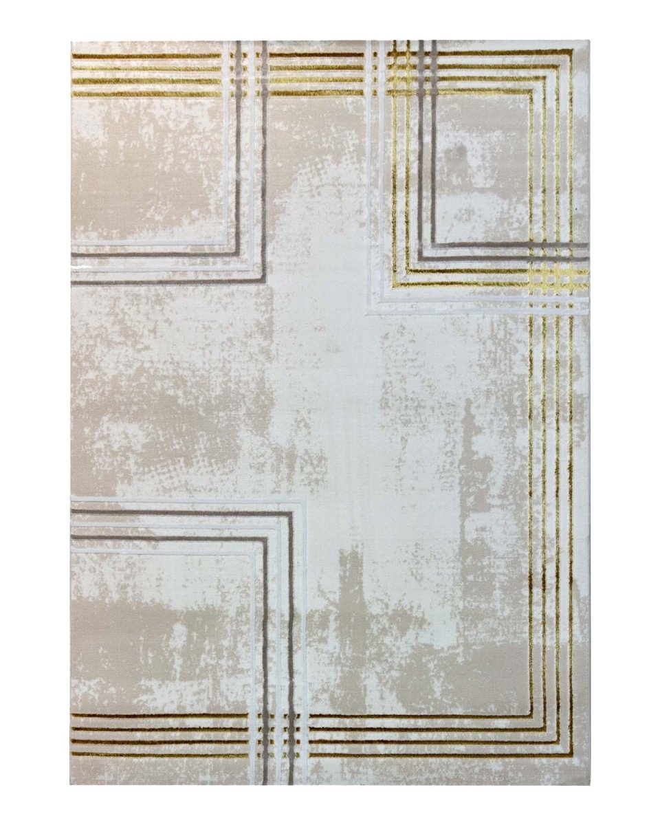 Alfombra Gamma 634A Beige Dorado Kodaz Carpet