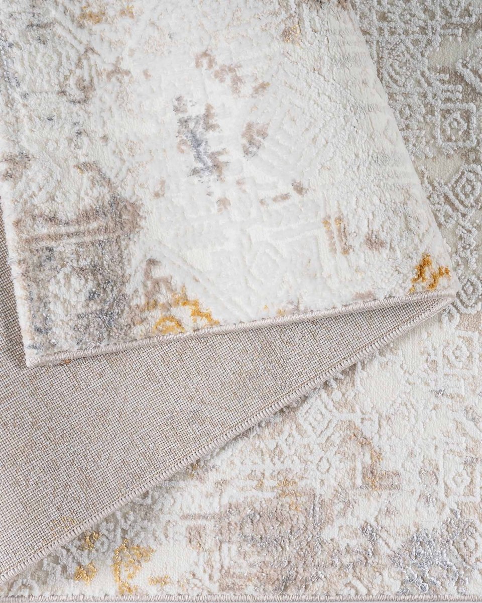 Alfombra Gamma 690A Beige Gris Kodaz Carpet