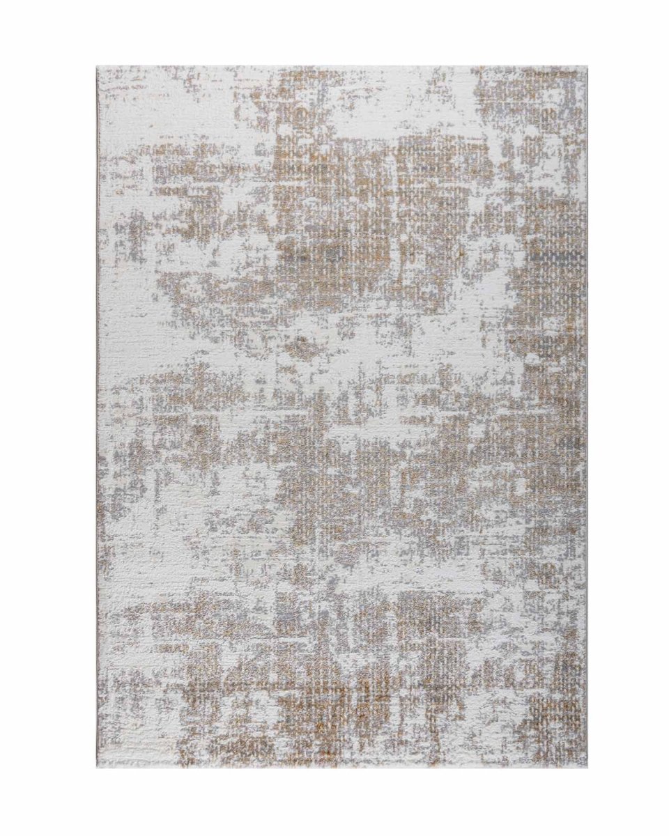 Alfombra Gamma 742A Gris Dorado Kodaz Carpet