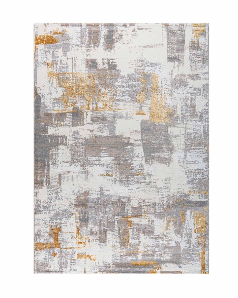 Alfombra Gamma 743A Blanco Gris Kodaz Carpet