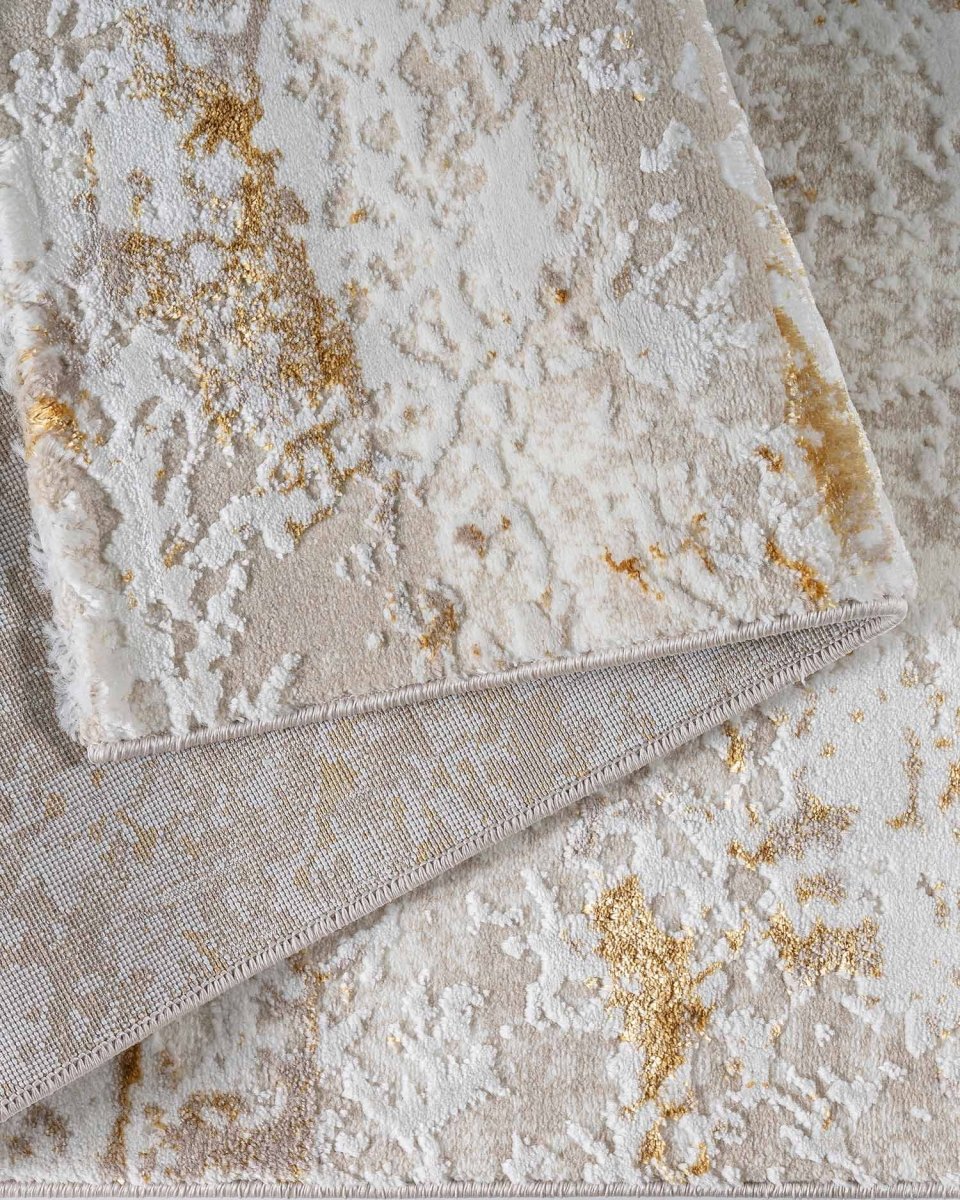 Alfombra Gamma 773A Beige Dorado Kodaz Carpet