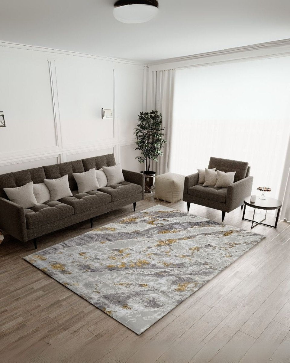 Alfombra Loft 721 Blanco Gris Kodaz Carpet