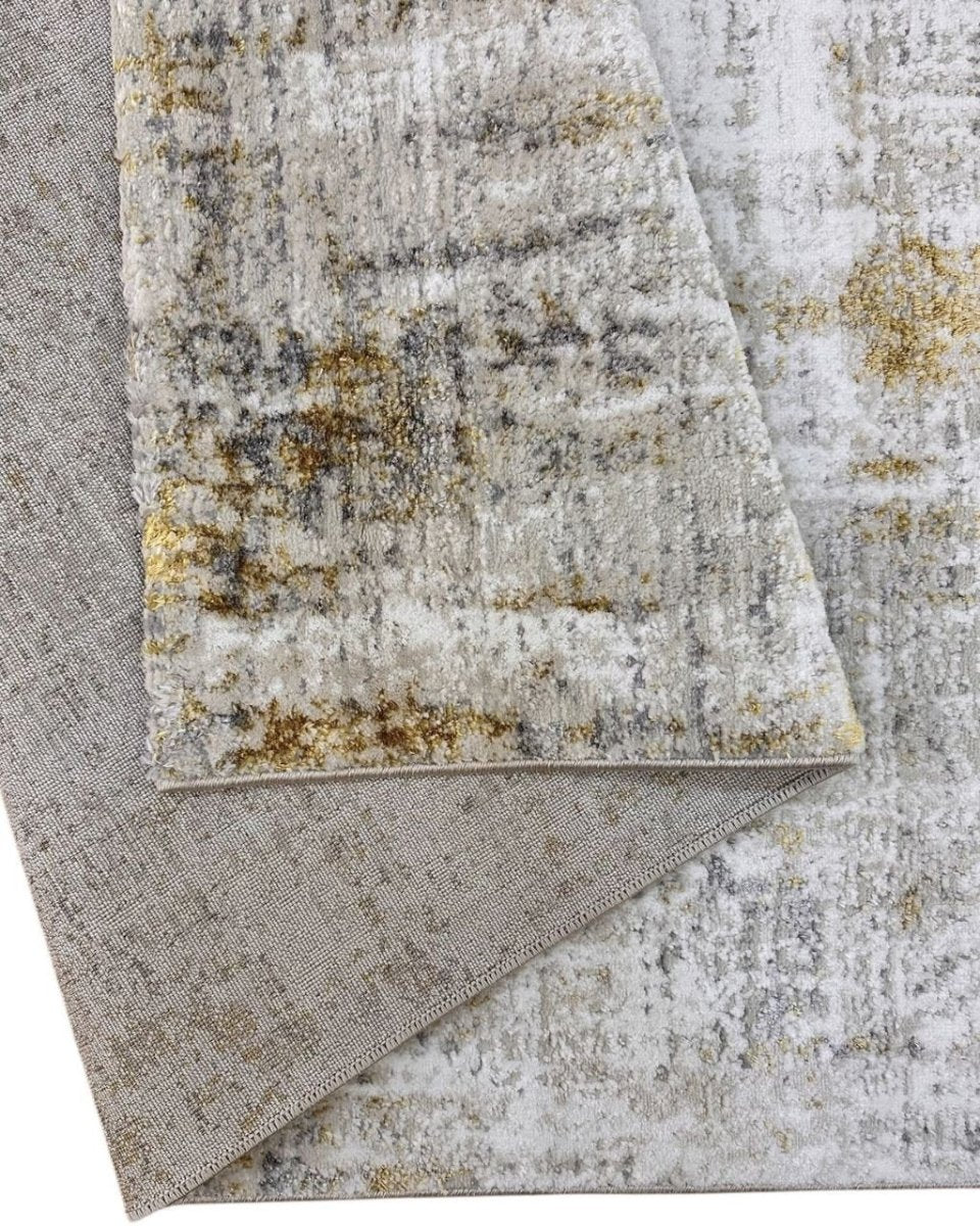 Alfombra Loft 798 Blanco Plateado Kodaz Carpet