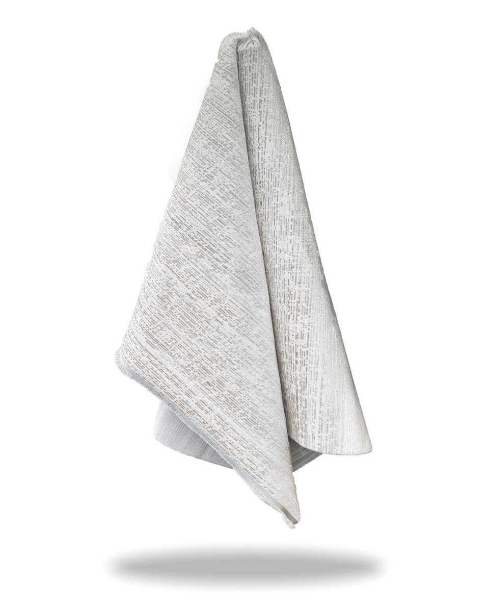 Alfombra Lotus 331 Beige Plateado Kodaz Carpet