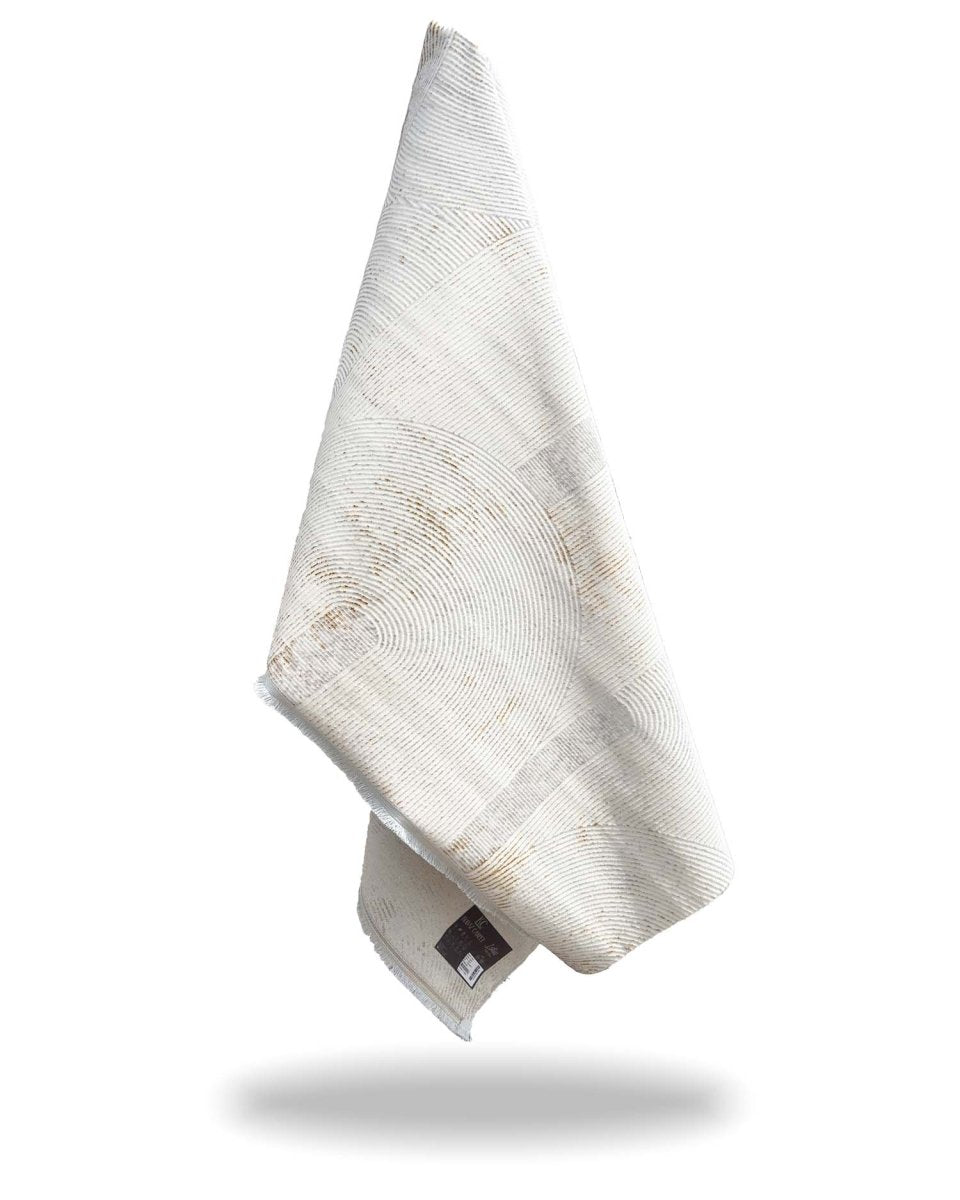 Alfombra Lotus 427 Beige Dorado Kodaz Carpet