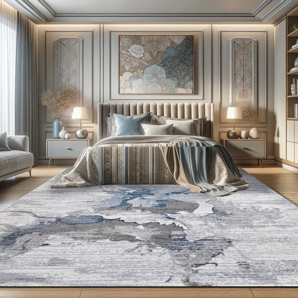 Sigma 222A Gris Azul | Alfombra Kodaz Carpet