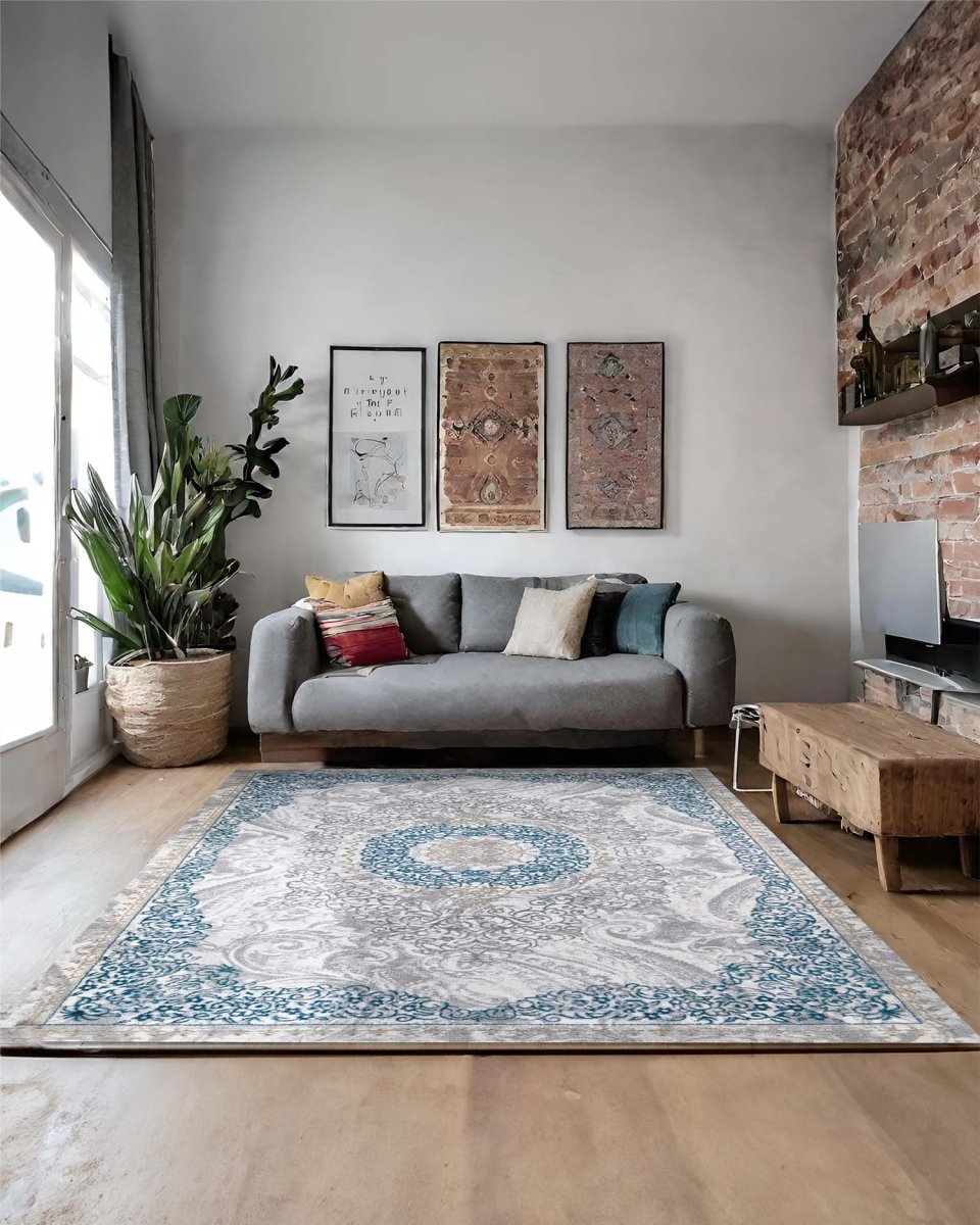 Sigma 781 Gris Azul | Alfombra Kodaz Carpet