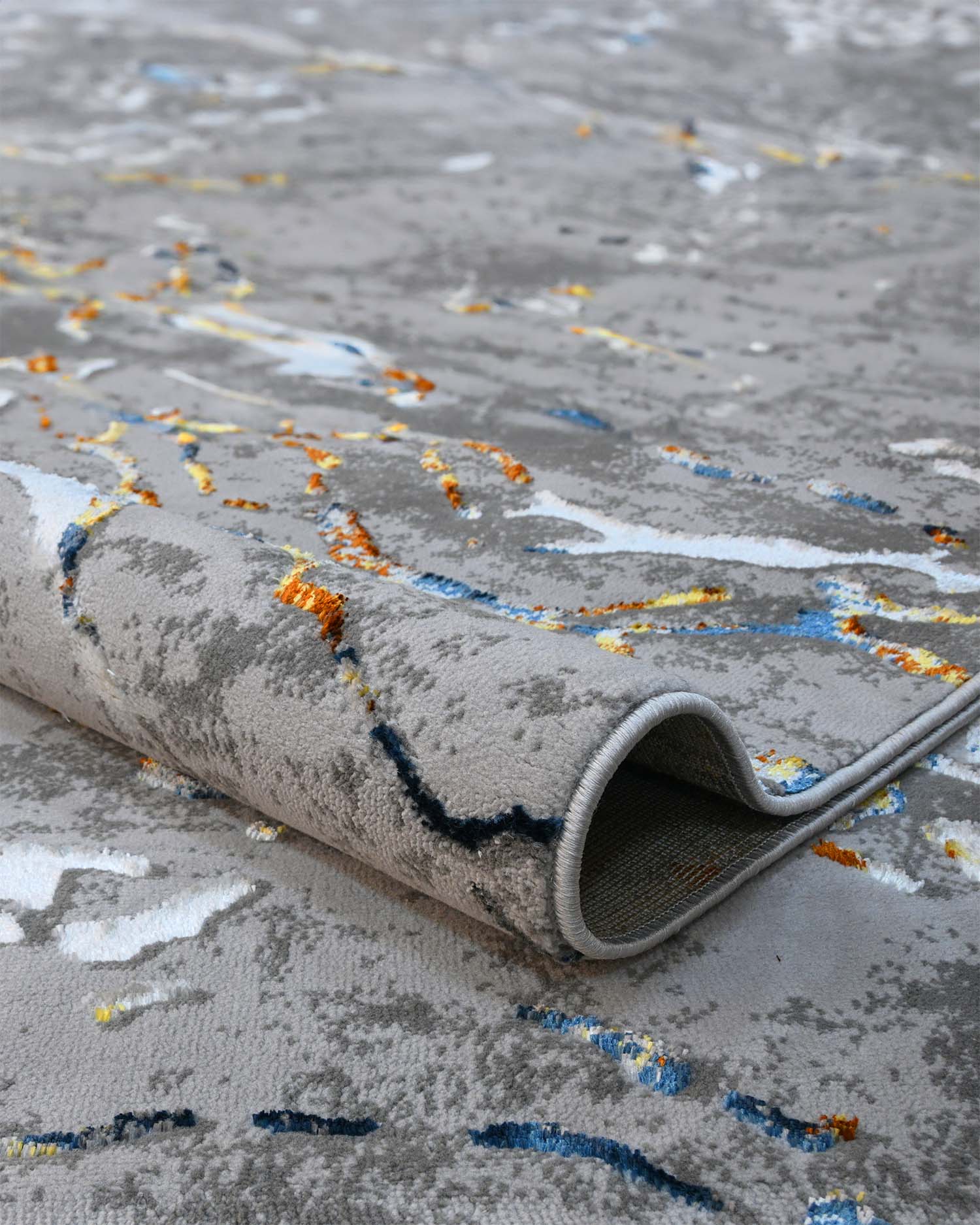 Zeta 428A Gris Azul | Alfombra - Kodaz Carpet Latam