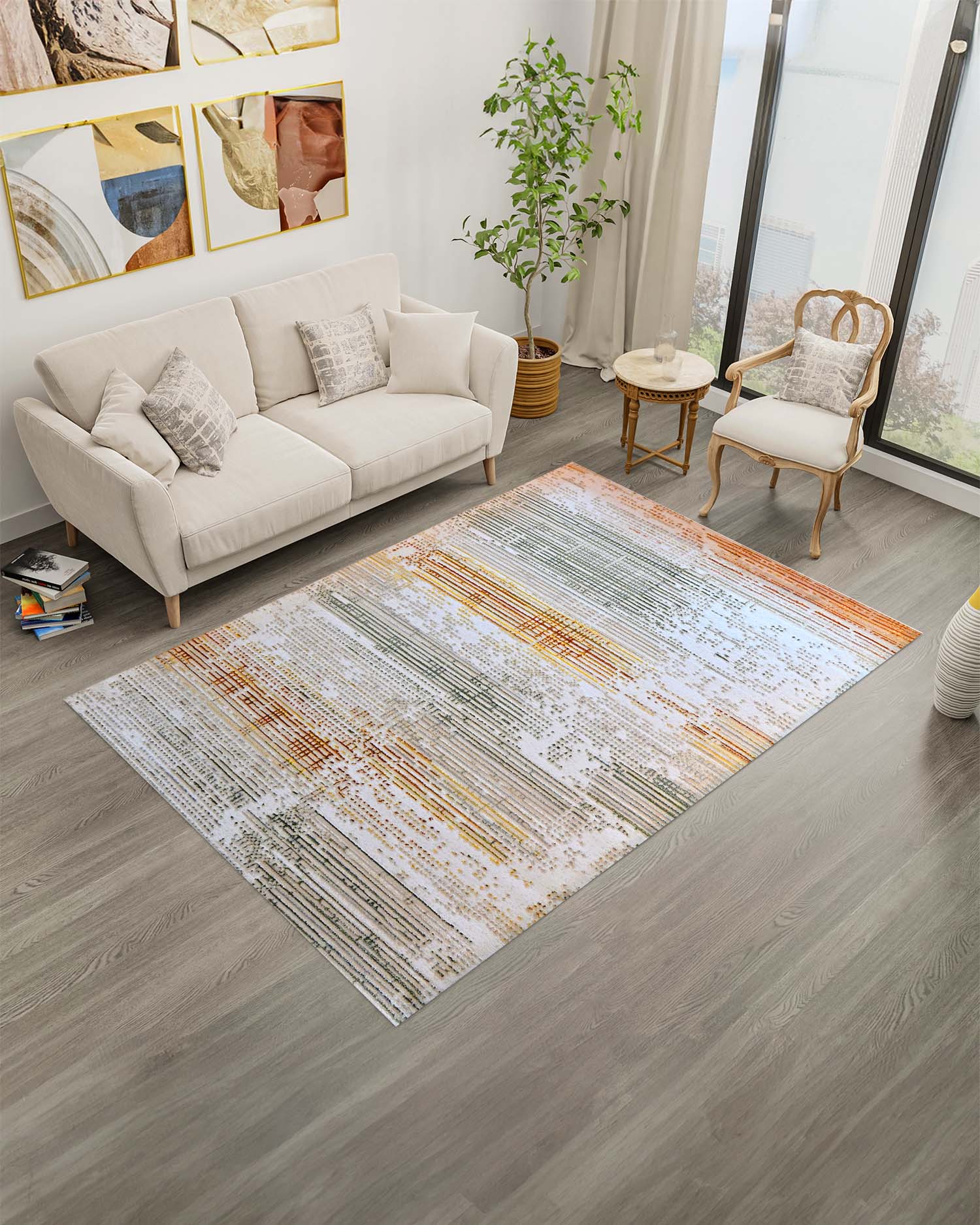 Zeta 523A Beige Terracota | Alfombra - Kodaz Carpet Latam